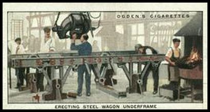 39 Erecting Steel Wagon Underframe